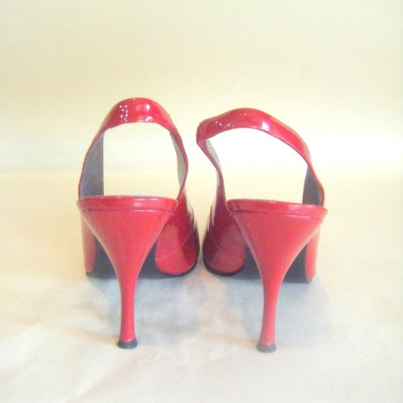 Red Patent Marc Fisher Pumps US Size 6 - Picture 5 of 7